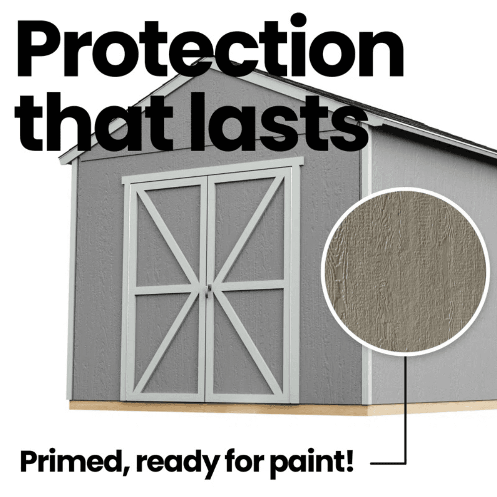 Rookwood 10 ft. W x 10 ft. D Wood Storage Shed With Floor - Image 3