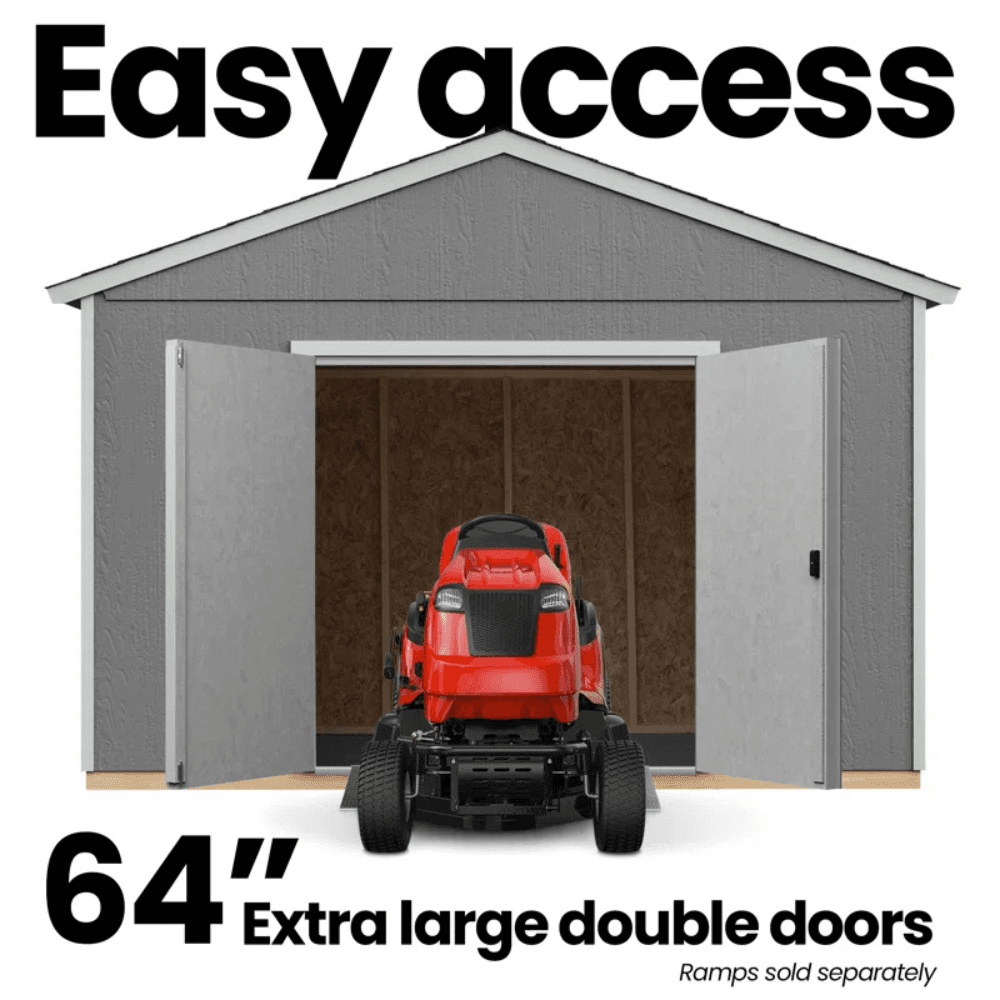 Rookwood 10 ft. W x 12 ft. D Wood Storage Shed With Floor - Image 5