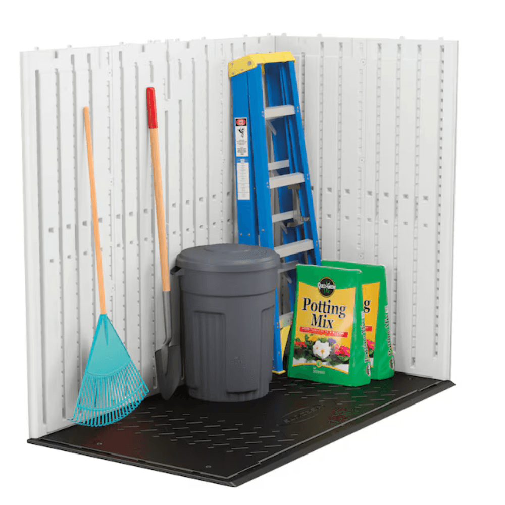 Suncast 7-ft x 4-ft Vista Resin Storage Shed (Floor Included) - Image 5