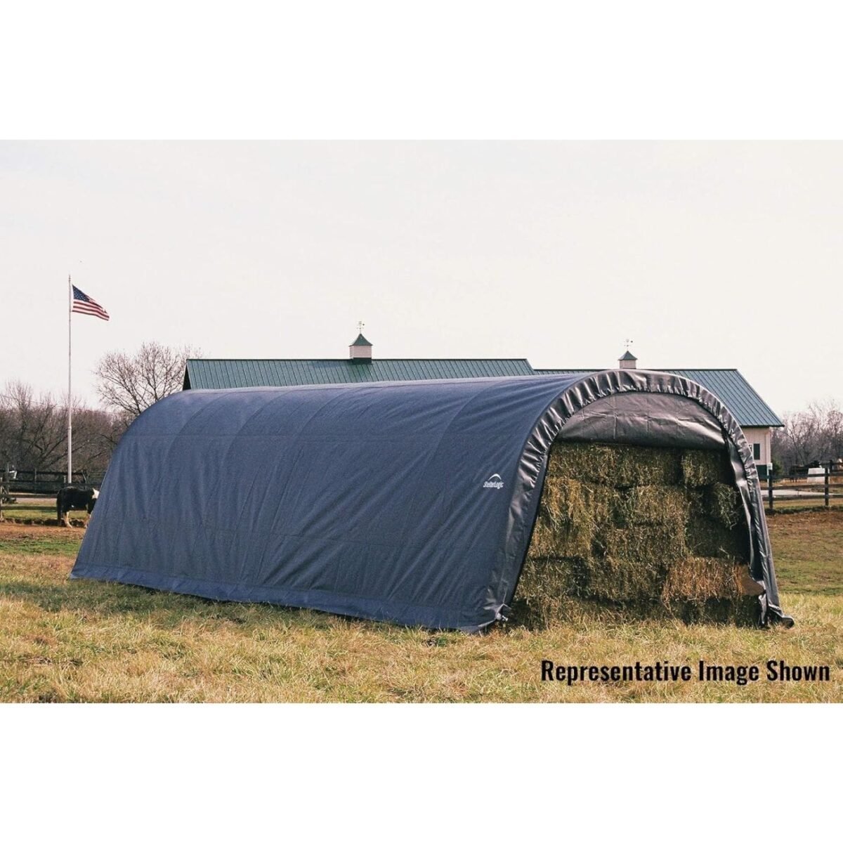 ShelterLogic ShelterCoat Round Style Garage - Image 2