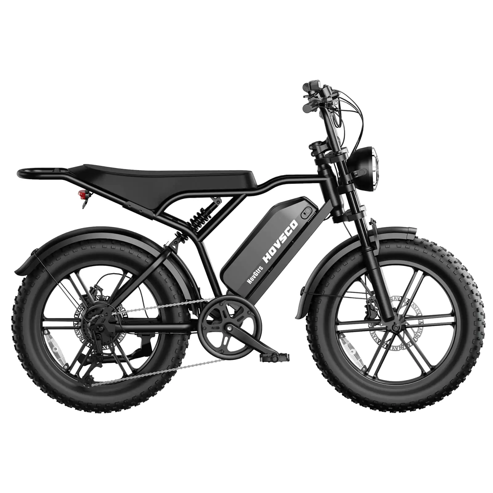 Hovsco Moped style ebike 1500W 32-Mph/65-Mile Range