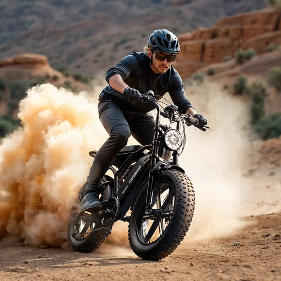 Hovsco Moped style ebike 1500W 32-Mph/65-Mile Range - Image 2