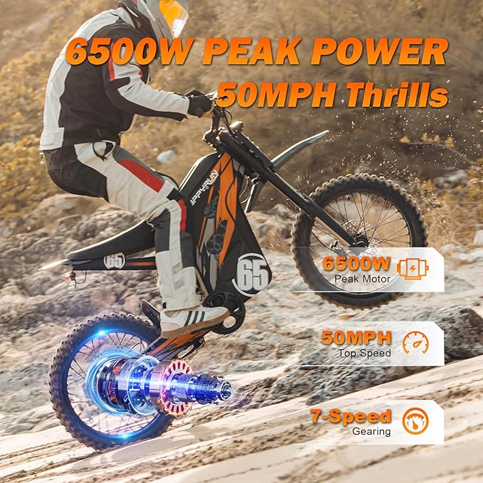 Combo Sale HappyRun G300 Pro Electric Dirt Bike - Image 2