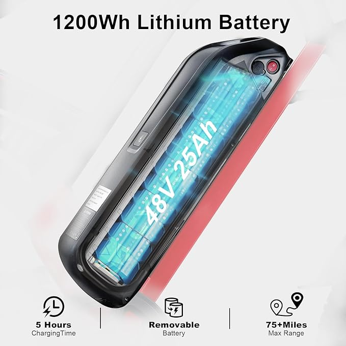 HappyRun G60 Pro 48V/25Ah 2000W Electric Bike - Image 3