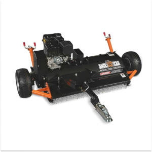 MechMaxx 48″ Tow-Behind ATV Offset Flail Mower 15HP 459cc E-start Gas Engine Powered