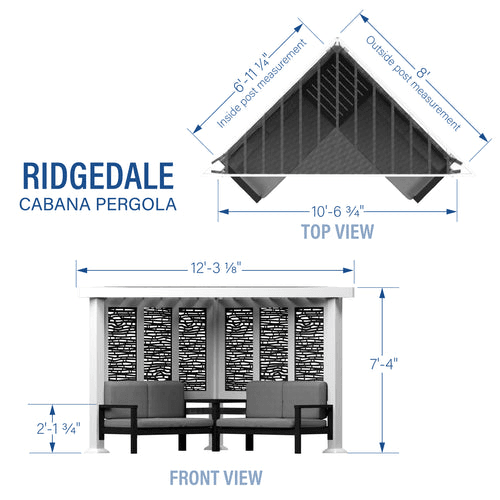 Backyard Discovery Ridgedale Traditional Pergola - Image 3