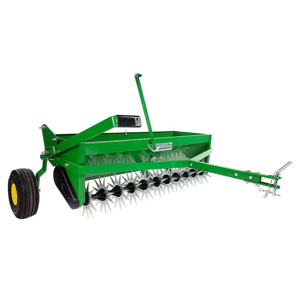 John Deere 40 in. Tow-Behind Combination Aerator-Spreader