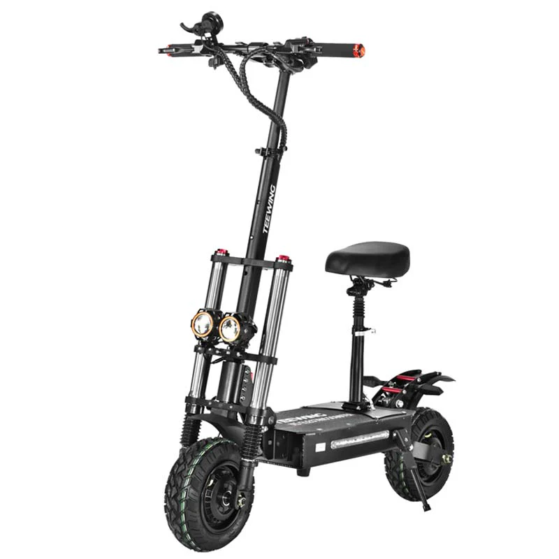 Teewing X5 Electric Scooter 6000w Dual Motor Electric Scooter for Adults Fast 55 mph 75 Miles Long Range - Image 2