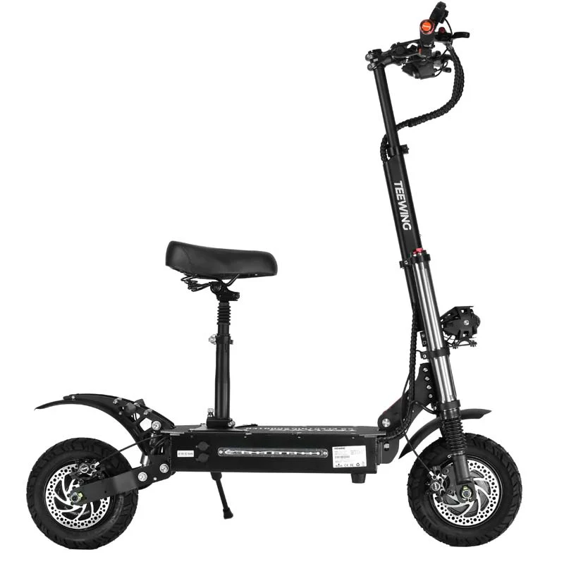 Teewing X5 Electric Scooter 6000w Dual Motor Electric Scooter for Adults Fast 55 mph 75 Miles Long Range - Image 4