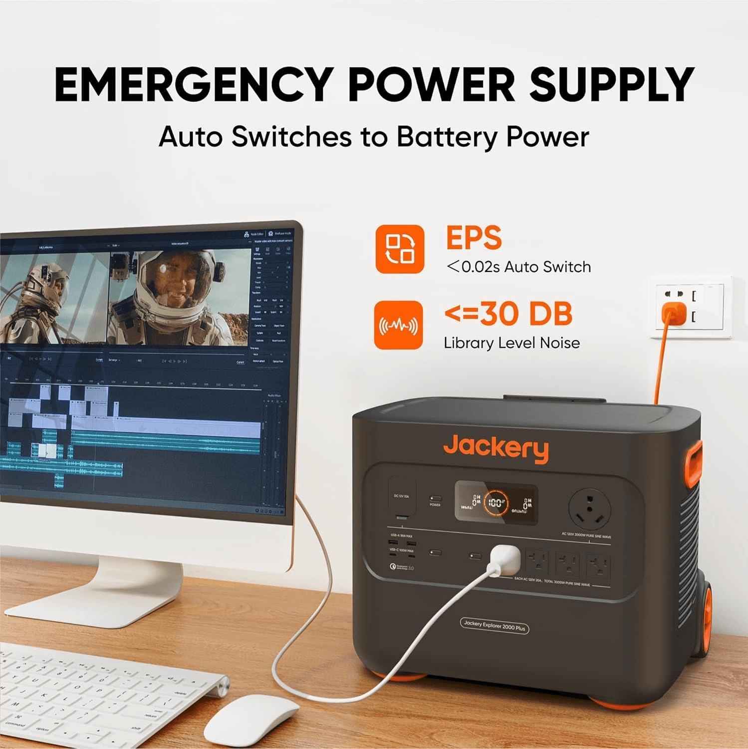 Jackery Solar Generator 4000 Kit (2X200W Solar Panel) - Image 3