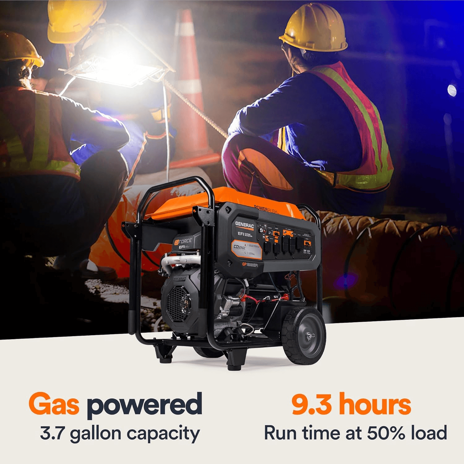 Generac 7706 Gas Powered Portable Generator 49st - Image 4