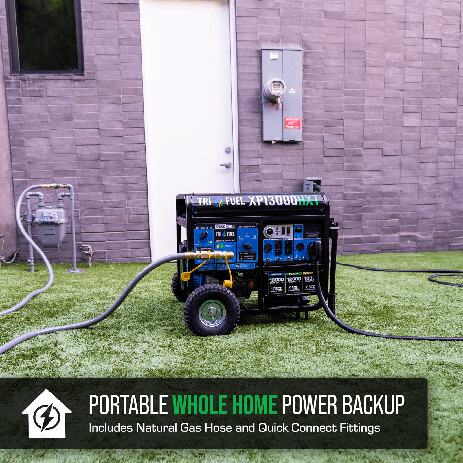 DuroMax Portable Generator XP 13,000 Watt Electric - Image 3