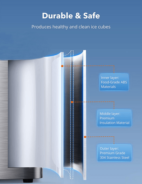 Aicook Nugget Ice Maker For Countertop Sonic Machine - Image 3