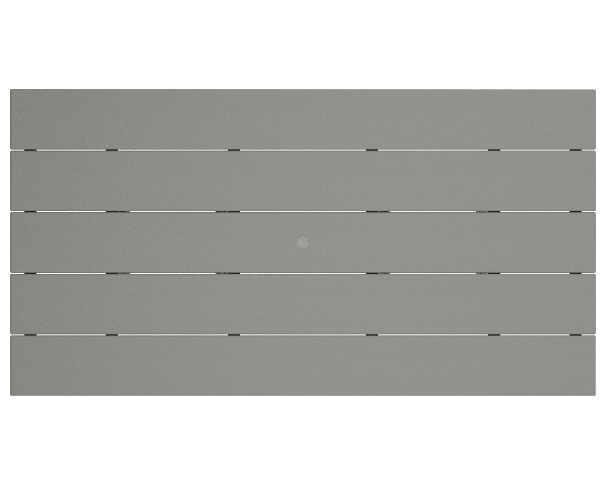 Polywood Lakeside 7-Piece Farmhouse Dining Set – Slate Grey - Image 2