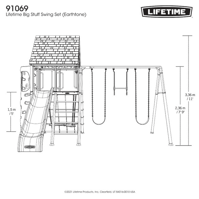 Lifetime Big Stuff for Swing Set - Image 2