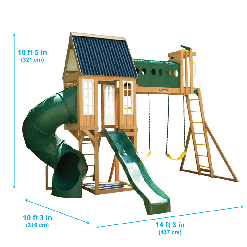 KidKraft Skyway Resort Wooden for Swing Set - Image 3