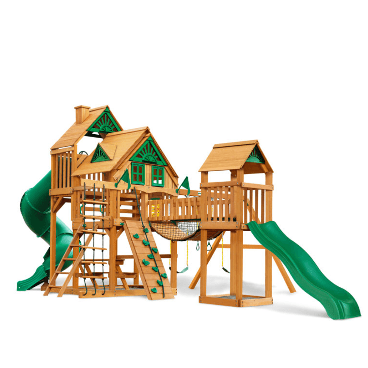 Gorilla Playsets Treasure Trove II Treehouse for Swing Set