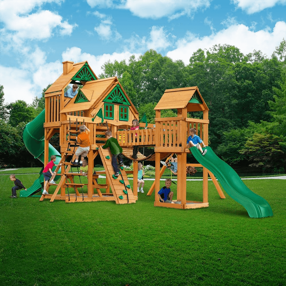 Gorilla Playsets Treasure Trove II Treehouse for Swing Set - Image 2
