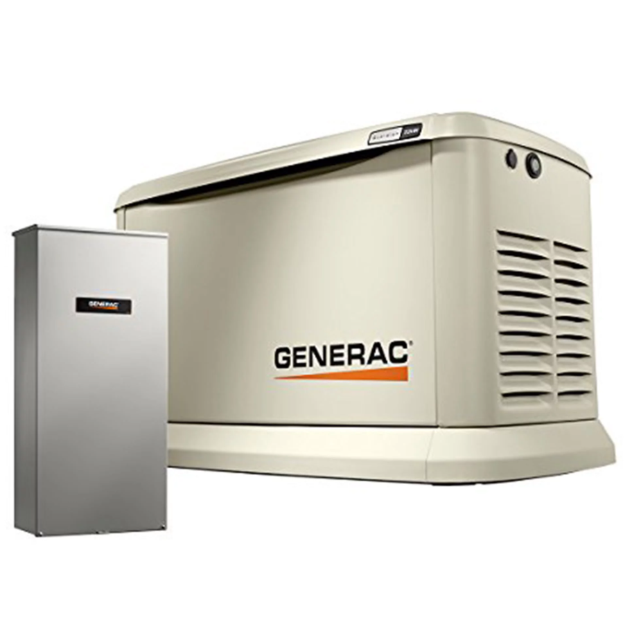 Guardian Series 22 Kw/19.5 Kw Air Cooled Home Standby Generator with Wi-Fi with Whole Hoe 200 Amp Transfer Switch - Image 6