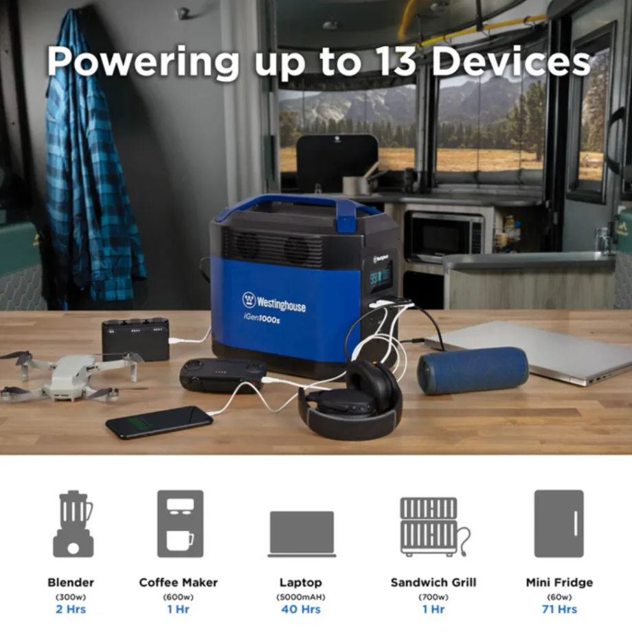 WestIinghouse iGEN1000S Portable Power Station - Image 2