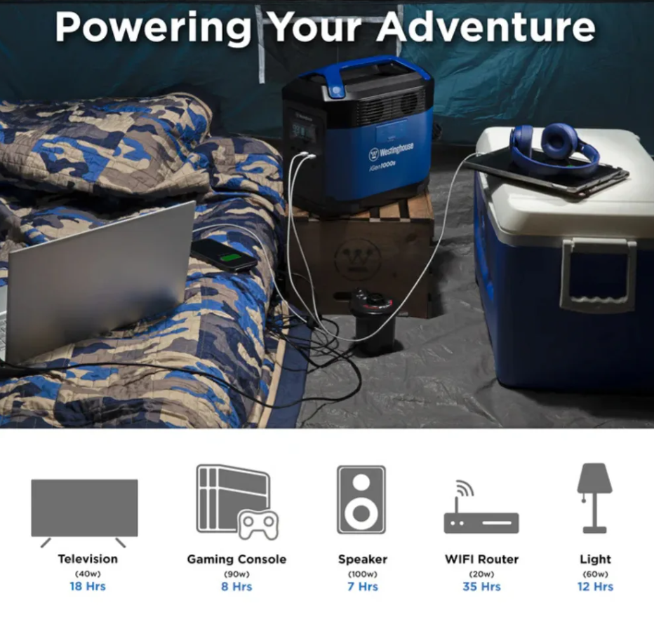 WestIinghouse iGEN1000S Portable Power Station - Image 7