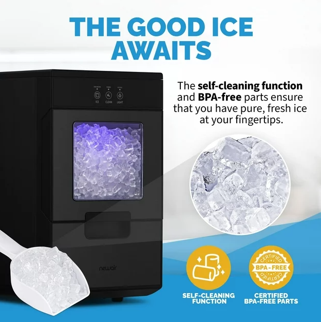 Newair Nugget Ice Maker – Countertop Sonic Ice Machine - Image 6