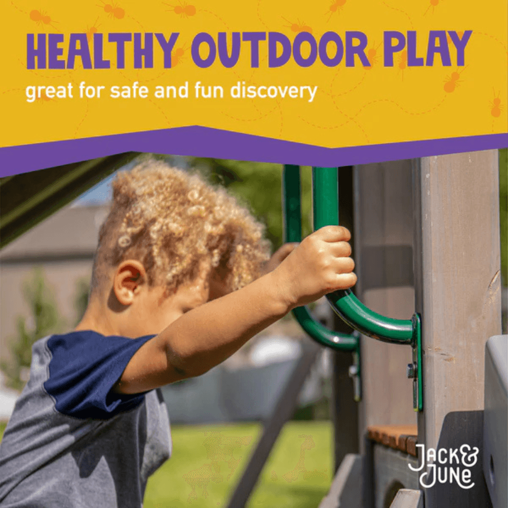 Jack & June Haven Wooden Swing Set - Image 4
