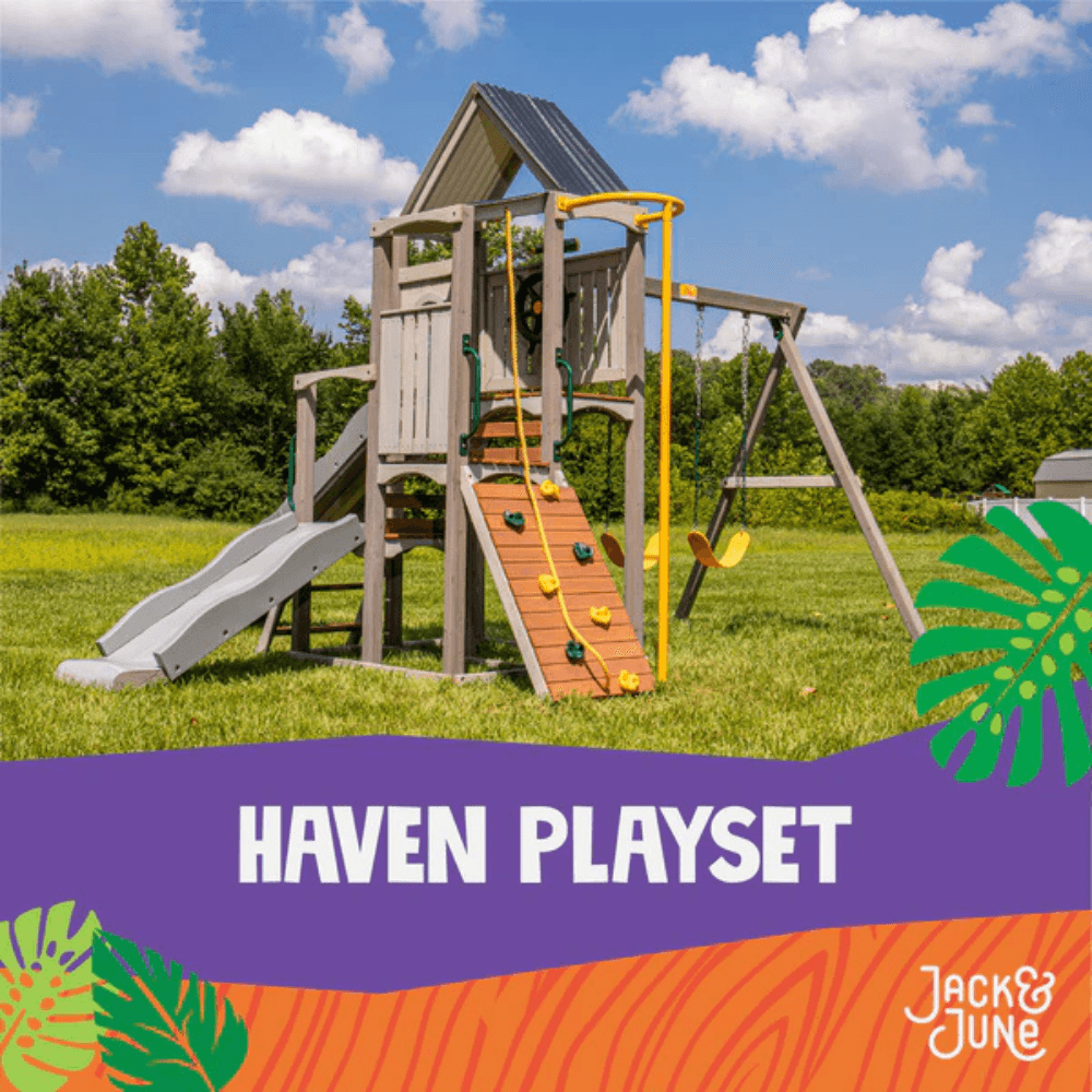 Jack & June Haven Wooden Swing Set - Image 6